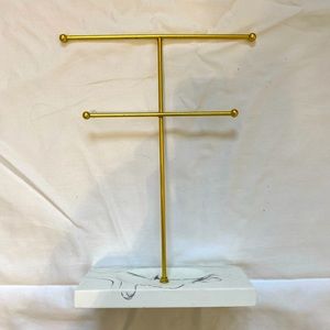 Jewelry organizer marble aesthetic